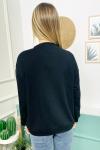 139130 Bisiklet Yaka Baskili Sweatshirt